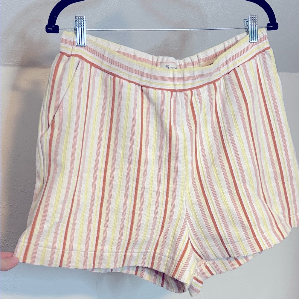 NWOT Madewell Striped Preppy Summer Shorts